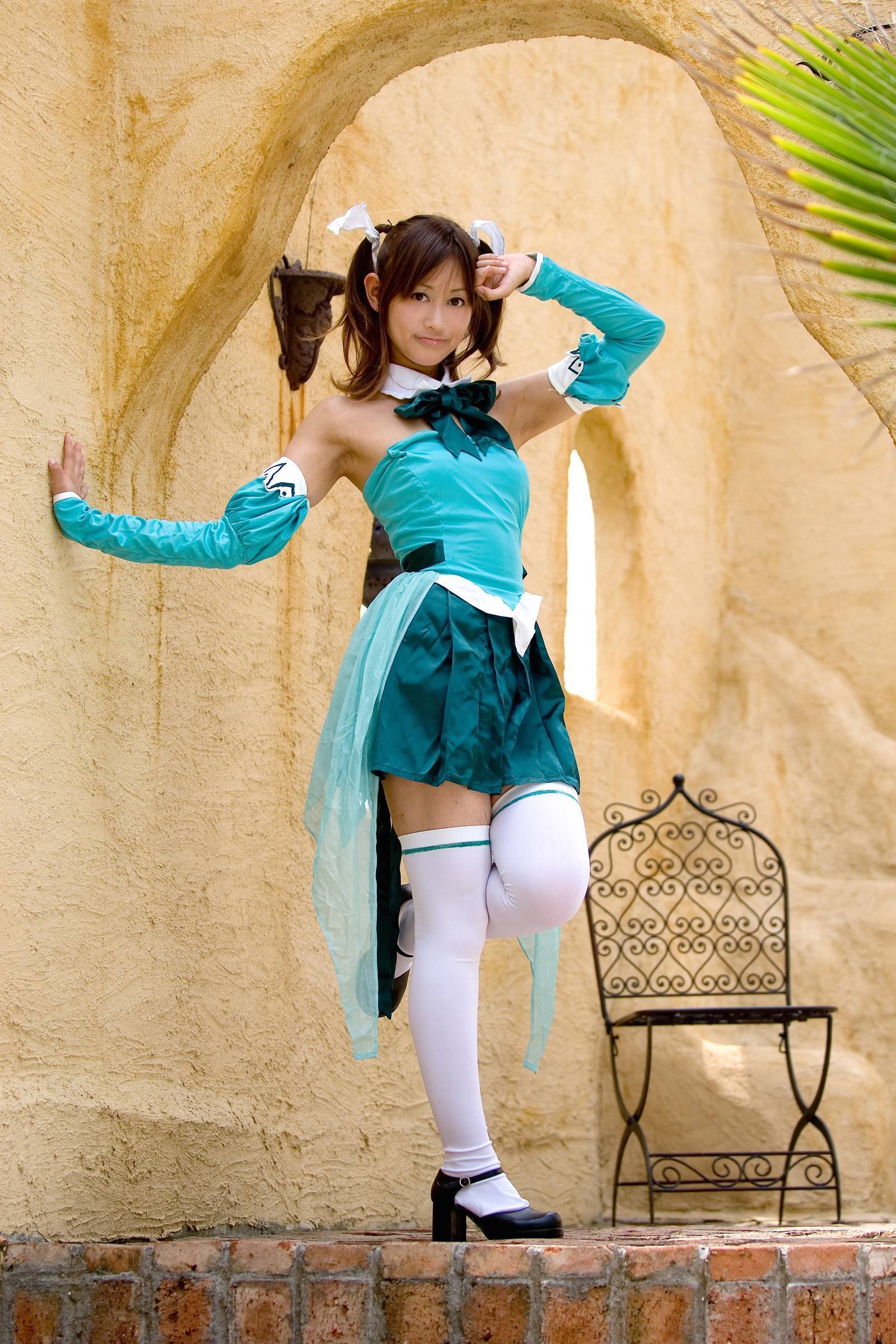 [Cosplay] 蓝色制服诱惑 Welcome to Pia Carrot